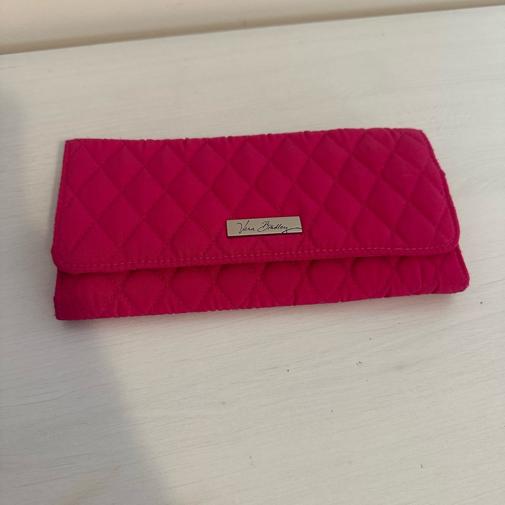 Vera Bradley Pink Quilted Wallet